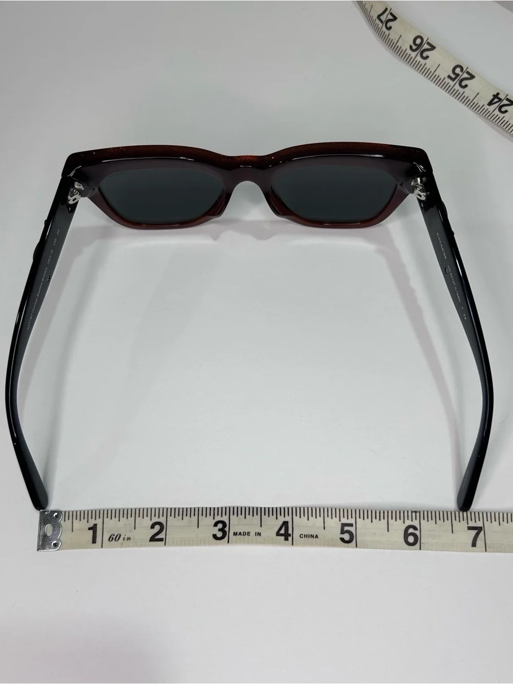 Coach Amber Saddle Glitter Sunglasses